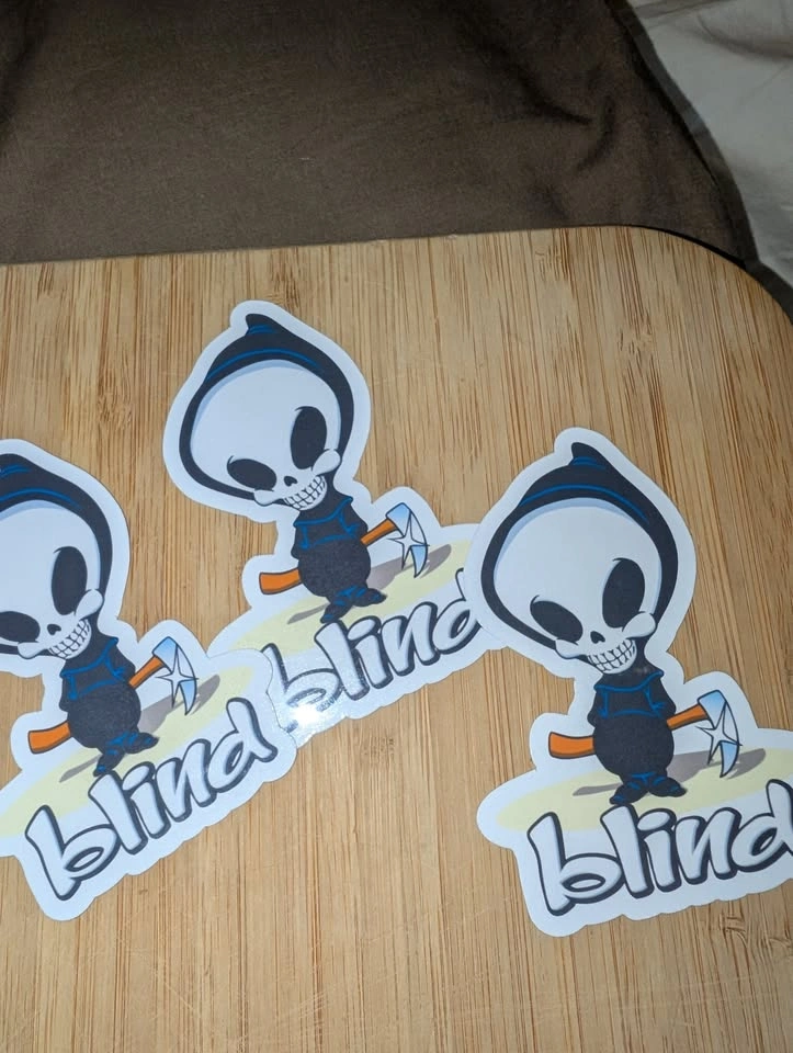 4" 💀 The "Blind" Reaper Vinyl Decal 💀 - photo 3