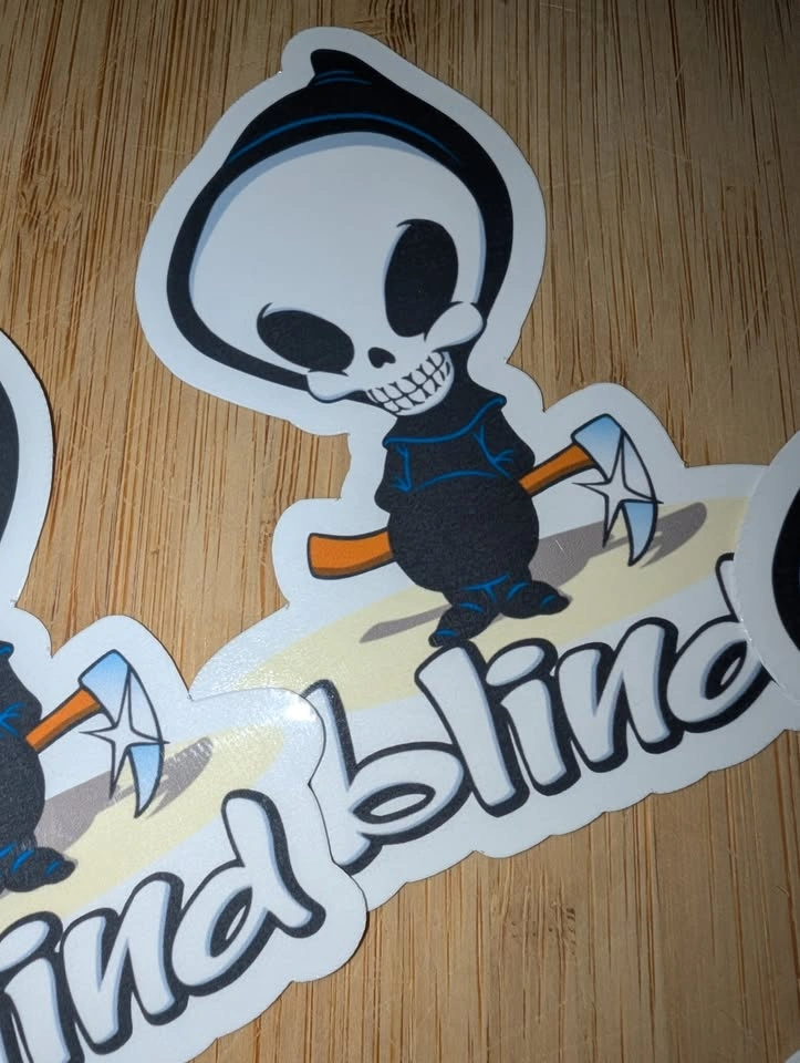 4" 💀 The "Blind" Reaper Vinyl Decal 💀 - photo 5