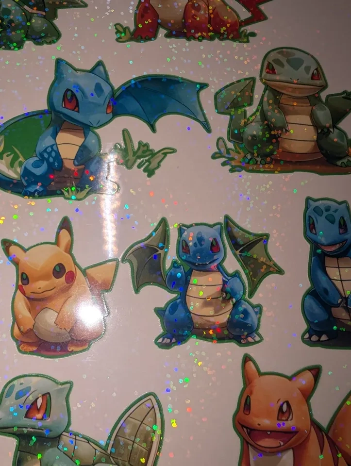 Stylized Elemental Pokémon Sheet - photo 2