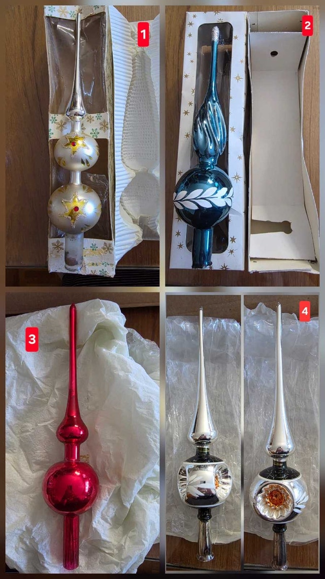 Vintage Blown Glass Ornaments - Poland/West Germany - photo 2