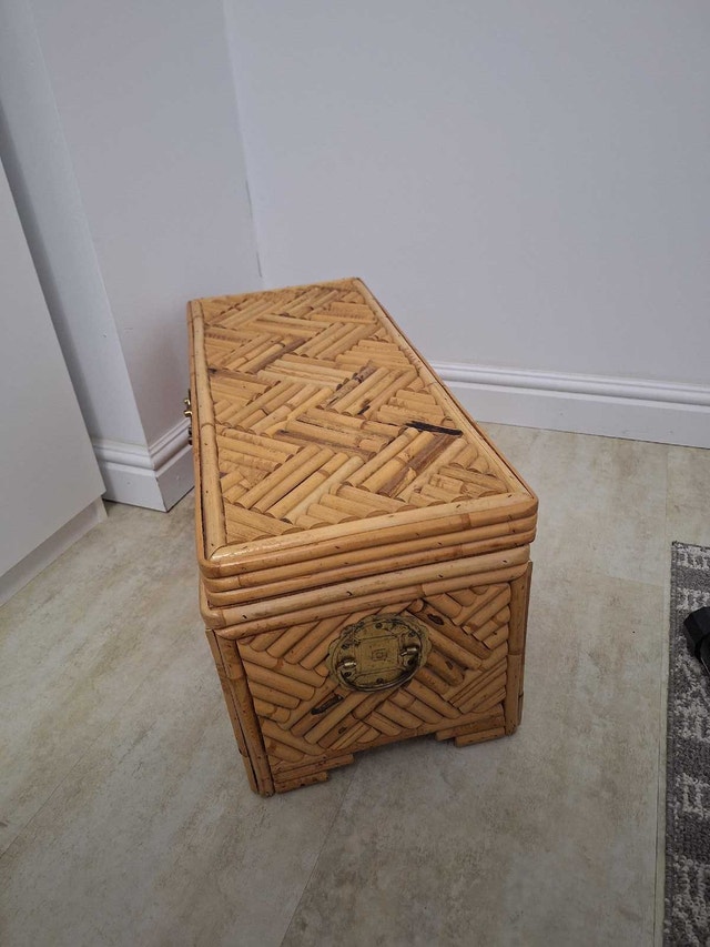 Split Bamboo Storage Trunk - photo 2