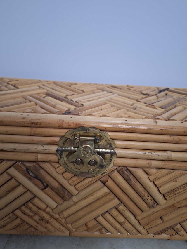 Split Bamboo Storage Trunk - photo 4