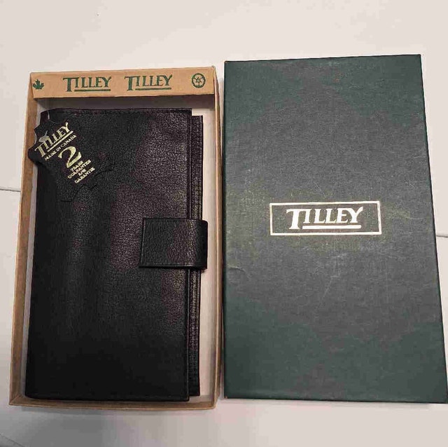 Tilley Leather Wallet NEW