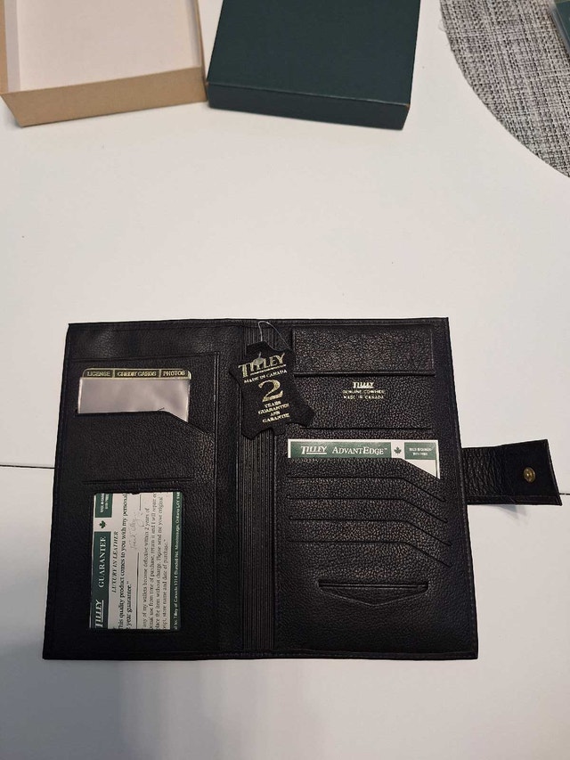 Tilley Leather Wallet NEW - photo 3