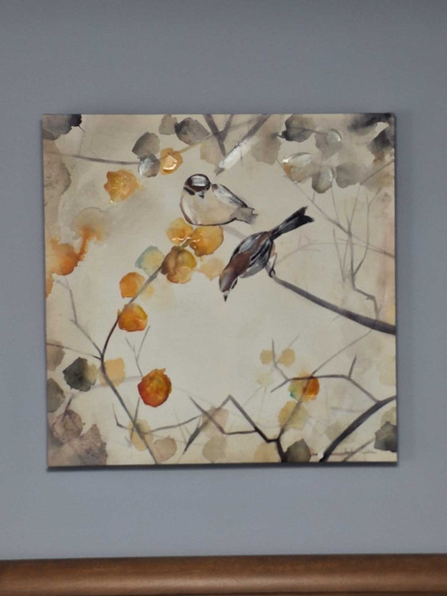Fall Birds' Christine Lindstrom Painting