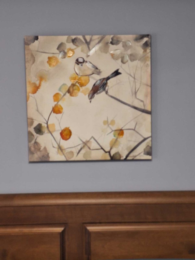 Fall Birds' Christine Lindstrom Painting - photo 2