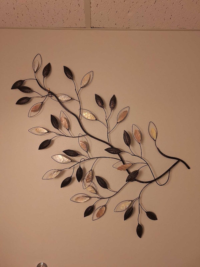 Metal Branch Wall Art