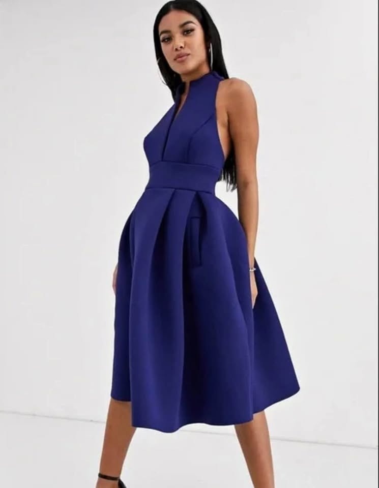 Prom Graduation Dress Navy Size 6