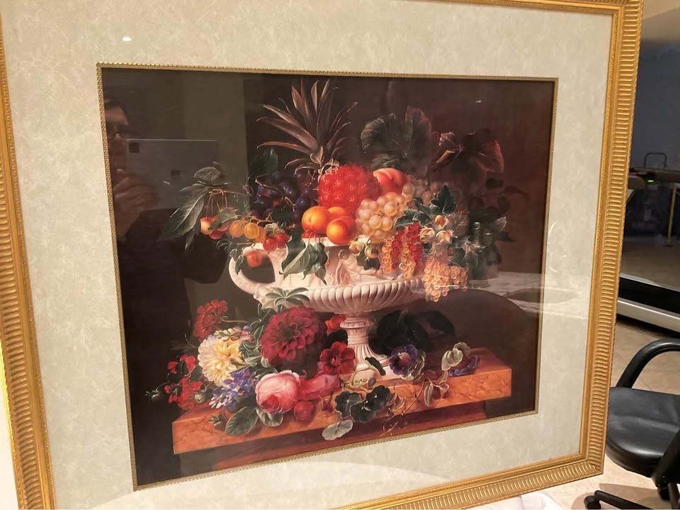 Print Fruits In Vase Large Print 37 " x 32 1/2" - photo 4