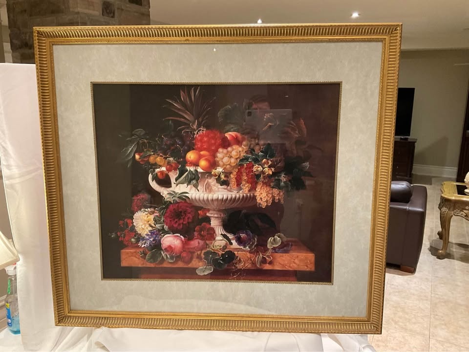 Print Fruits In Vase Large Print 37 " x 32 1/2" - photo 5