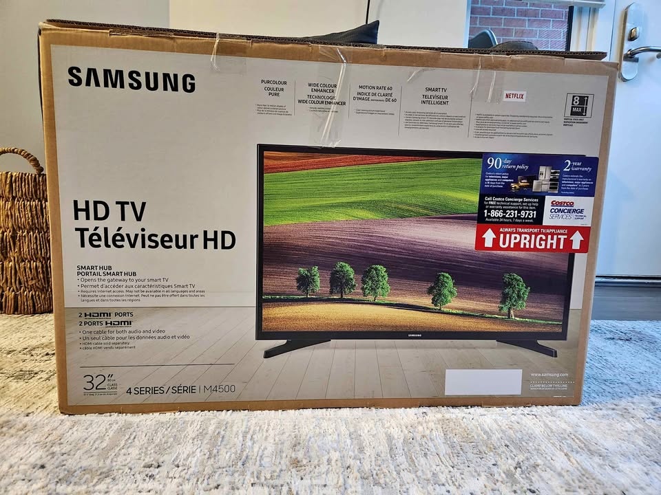 Samsung 32” HD Smart TV (M4500 Series) – Excellent Condition