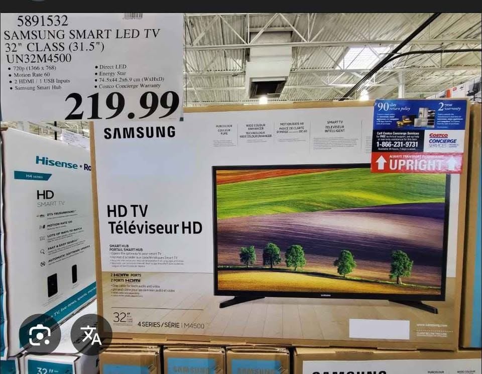 Samsung 32” HD Smart TV (M4500 Series) – Excellent Condition - photo 2