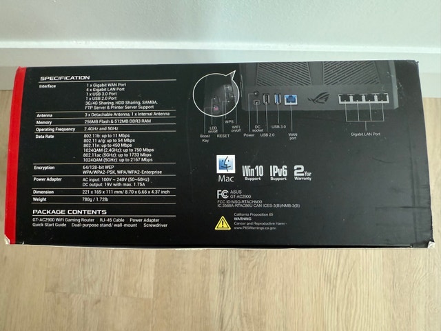 ASUS GT-AC2900 Dual Band Wi-Fi Gaming Router - photo 5