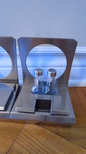 Gio Ponti 1950s Salt & Pepper Set w/ Cheese Bowl - photo 2
