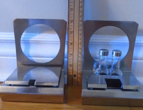 Gio Ponti 1950s Salt & Pepper Set w/ Cheese Bowl - photo 4