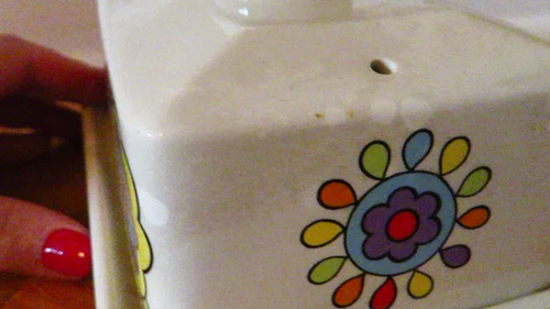 Retro Cheese Dish Gaytime Lord Nelson Pottery - photo 2
