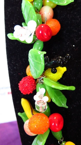 Vintage 1950s Murano Tutti Frutti Necklace - photo 4