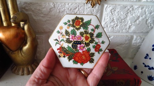 Vintage Fortnum & Mason Rose Trinket Box w/ Lid - photo 4