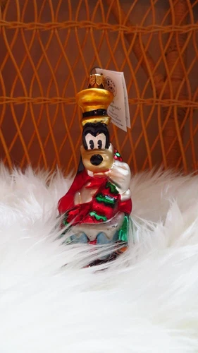 vtg 97 Christopher Radko Disney Goofy Surprise Ornament