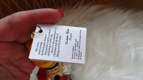 vtg 97 Christopher Radko Disney Goofy Surprise Ornament - photo 3