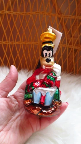 vtg 97 Christopher Radko Disney Goofy Surprise Ornament - photo 4