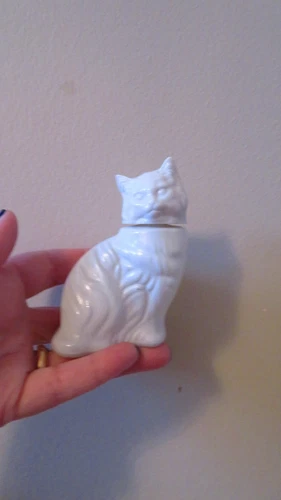 Vintage Avon Kitten Little Cologne Decanter 1972-76 Cat Perfume - photo 3
