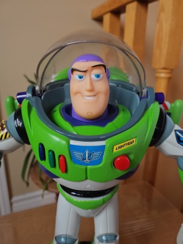 VTG 90 Disney Pixar Thinkway Toys Toy Story Buzz Lightyear Actio - photo 3