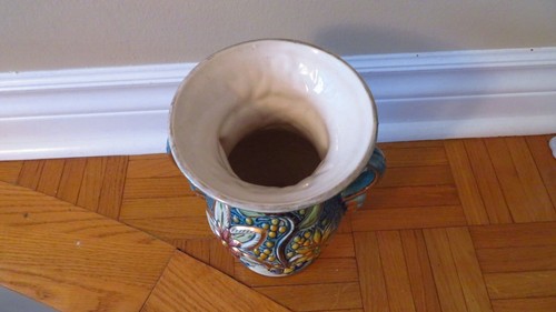 Vintage H. Bequet Belgium Quaregnon Vase #408 - Mint Condition - photo 5