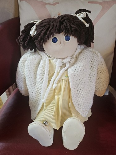 2 Vintage Handmade Rag Dolls - 1984