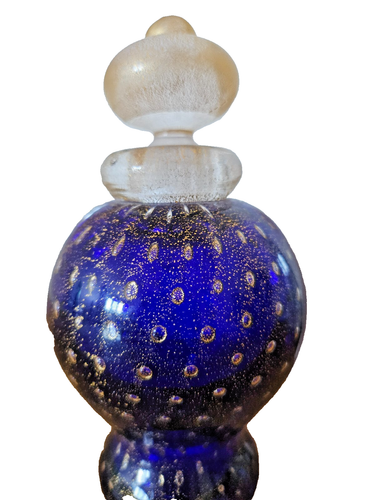 Gambaro & Poggi Murano Controlled Bubble Perfume Bottle