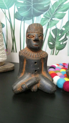 2 Vintage African/Tribal/Egyptian Sex Whistles - photo 2