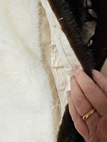 Vintage 1950s Elsa Schiaparelli Real Fur Scarf - photo 5