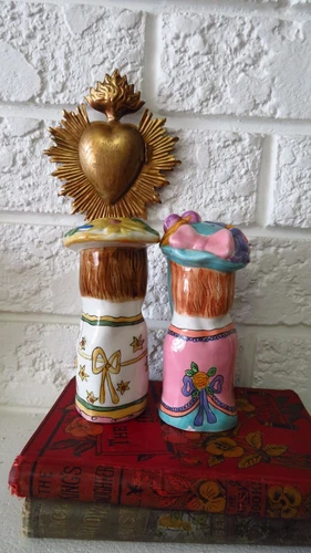 Vintage Susan Paley Salt & Pepper Shakers - Elaine & Melissa - photo 5