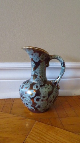 Fohr-Keramik West Germany Vintage Ceramic Vase 1950s Mid Century
