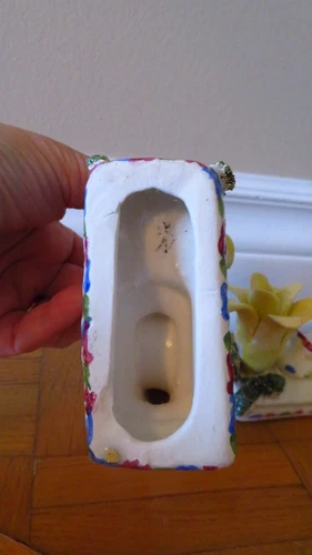 Vintage 1950s Italian Porcelain Candle Holder - photo 4