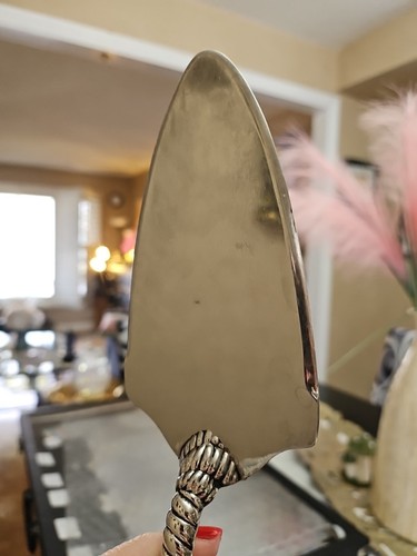 Vintage 12" Silver Tone Silea Cake/Pie Server - photo 4