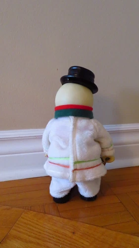 Vintage Mechanical Snowman 1970 Metal Music Walker - Loud - photo 4