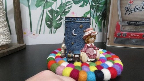 Vintage Cherison Pen Holder with Toys & Teddy Bear - photo 3
