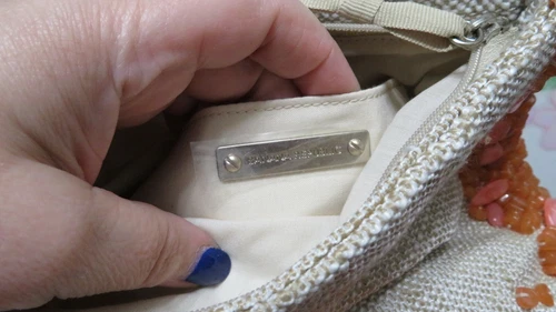 Banana Republic Purse Clutch with Embedded Resin Stones - photo 4
