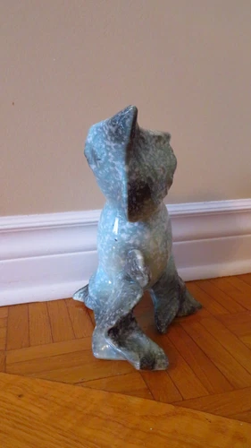 Vintage HULL Pottery Ebb Tide Angel Fish Vase/Planter Blue Turqu - photo 4