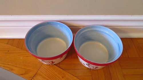 VTG Everybody Loves Popcorn Bowl Set of 2 - Nostalgic Ceramic - photo 4