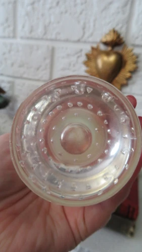 Vintage Swedish Hand Blown Crystal Vase - Aseda Sweden - photo 5