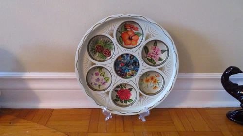 Vintage Las Vegas Floral Drink Tray - Mid Century Barware - photo 2