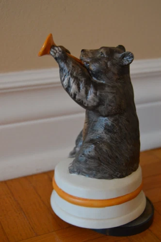 Vintage 1970 Brown Bear Music Box - Made in Japan - photo 3