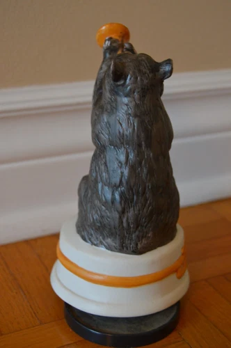 Vintage 1970 Brown Bear Music Box - Made in Japan - photo 4