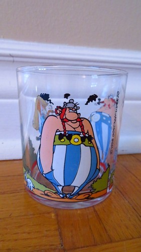 Vintage 1998 Nutella Glass - Asterix the Gaul - photo 3