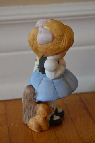 Vintage Young Girl w/ Puppy Figurine Tasco Taiwan - photo 2