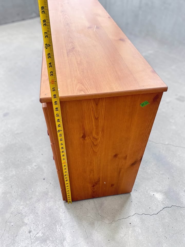Solid Wood 6 Drawer Dresser – Big Storage! - photo 4