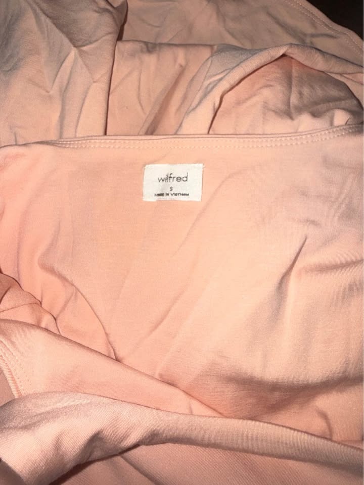 Wilfred Saturn mini dress in villa pink size S - photo 4
