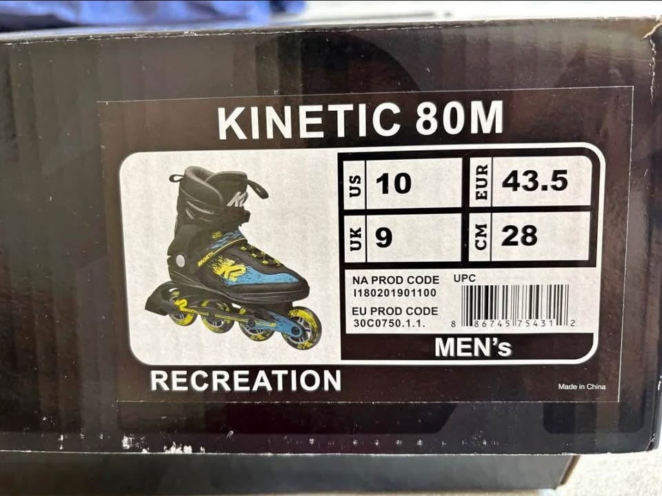 *MOVE OUT SALE* Skate Division Roller Blades (Men Size 10) - photo 2